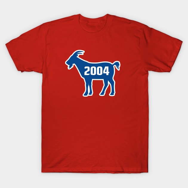 DET GOAT - 2004 - Red T-Shirt by KFig21